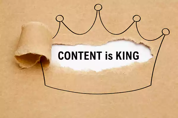 content is king